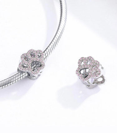 Сребърен талисман „Моята малка пухкава госпожица“