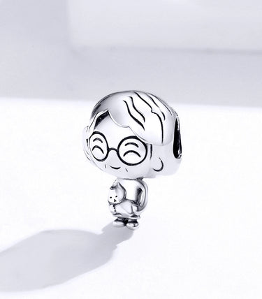 Сребърен талисман „Моята златна баба ♥“