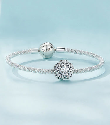 Сребърен талисман „Нежен блясък“