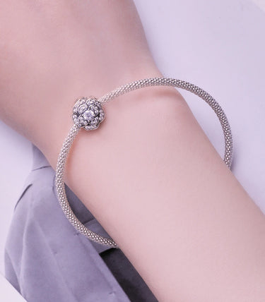 Сребърен талисман „Нежен блясък“