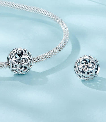 Сребърен талисман „Нежна феерия“