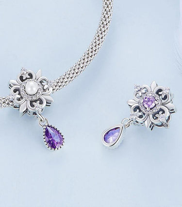 Сребърен талисман „Неподправена и чиста“