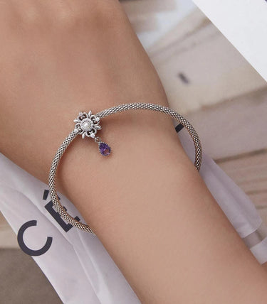 Сребърен талисман „Неподправена и чиста“