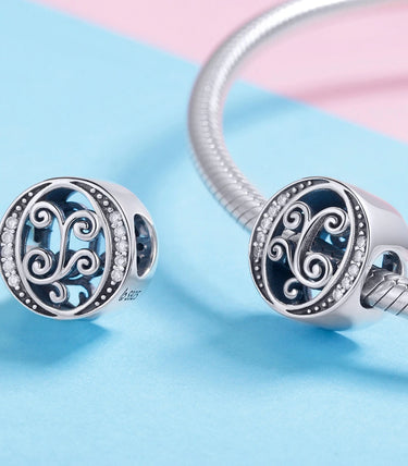 Сребърен талисман „O“