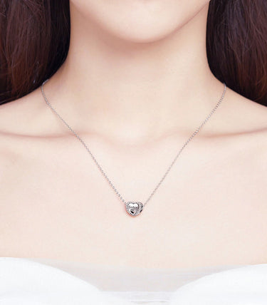 Сребърен талисман „Обичам те, сестричке“