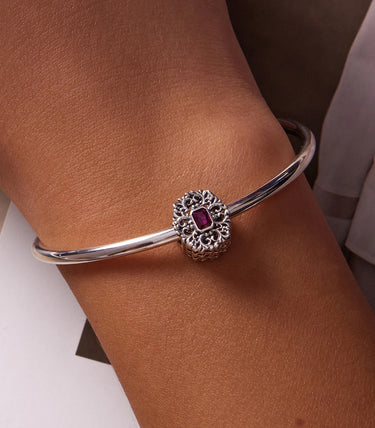 Сребърен талисман „Огнен дух“