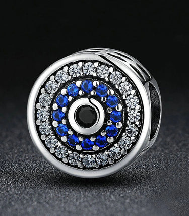 Сребърен талисман „Окото на Назар“