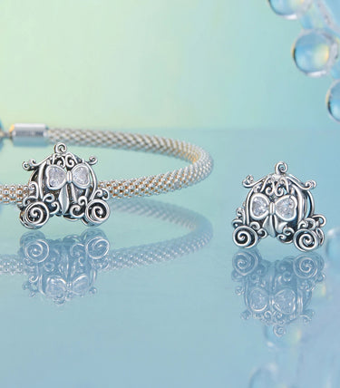 Сребърен талисман „Омагьосаната каляска”