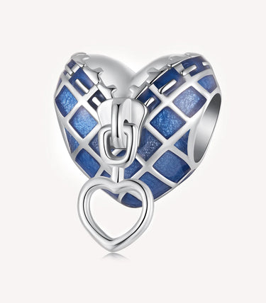 Сребърен талисман „Отвори сърцето си”