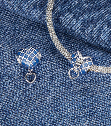 Сребърен талисман „Отвори сърцето си”