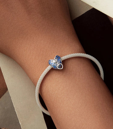 Сребърен талисман „Отвори сърцето си”