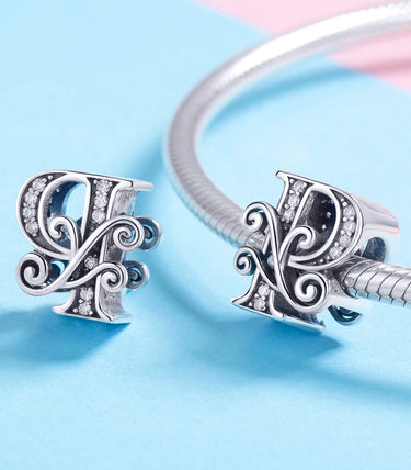 Сребърен талисман „P“