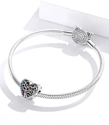 Сребърен талисман „Палитрата на любовта“