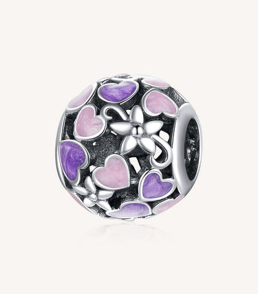 Сребърен талисман „Подарявам ти любов“