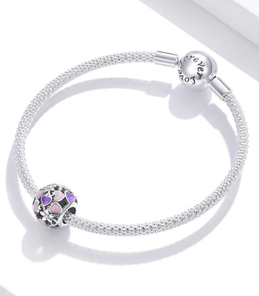 Сребърен талисман „Подарявам ти любов“