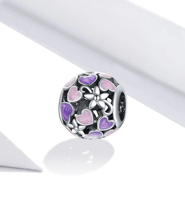 Сребърен талисман „Подарявам ти любов“