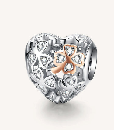 Сребърен талисман „Пожелавам късмет!“