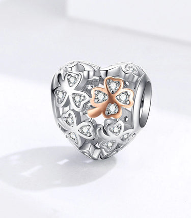 Сребърен талисман „Пожелавам късмет!“