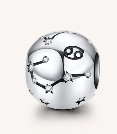 Сребърен талисман „Рак“