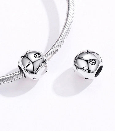 Сребърен талисман „Рак“