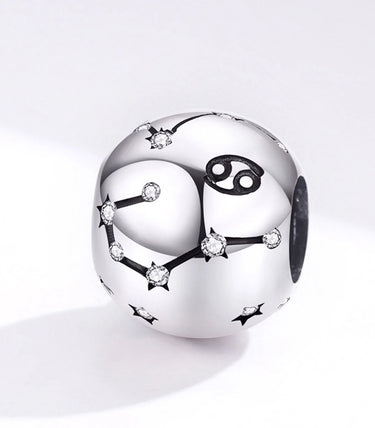 Сребърен талисман „Рак“