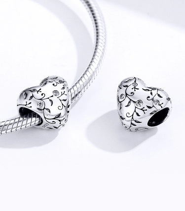 Сребърен талисман „Разцъфти в любовта“