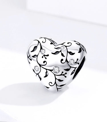 Сребърен талисман „Разцъфти в любовта“