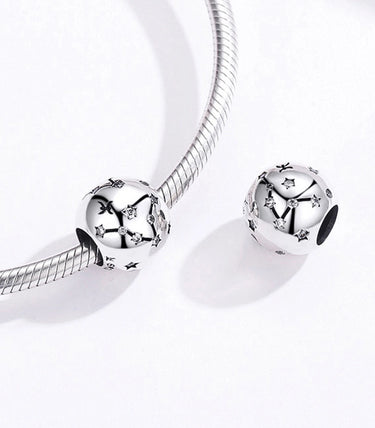 Сребърен талисман „Риби“