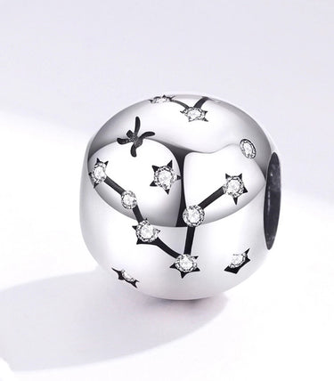 Сребърен талисман „Риби“