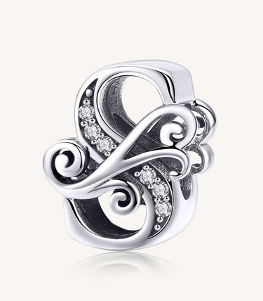 Сребърен талисман „S“