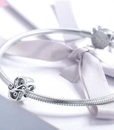 Сребърен талисман „S“