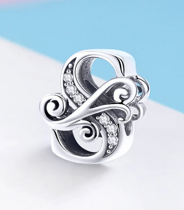 Сребърен талисман „S“