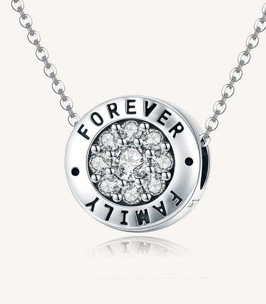 Сребърен талисман „Семейството пред всичко“