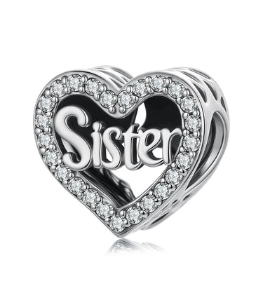 Сребърен талисман „Сестри завинаги!“