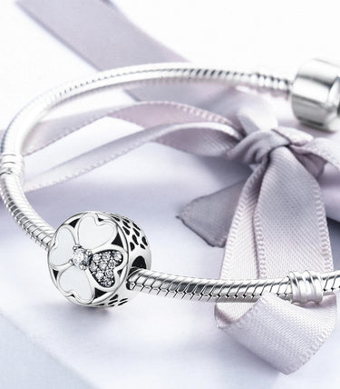 Сребърен талисман „Щастие“