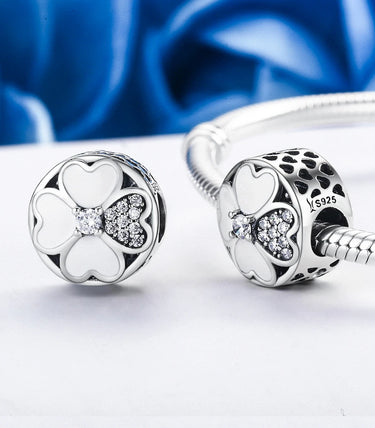 Сребърен талисман „Щастие“