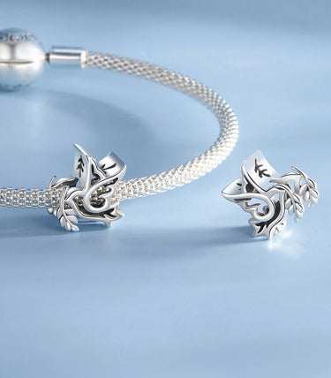 Сребърен талисман „Символ на мира“