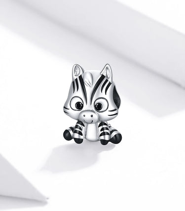 Сребърен талисман „Сладурчо на райета“