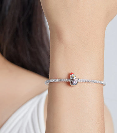 Сребърен талисман „Снежко“