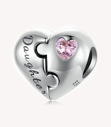 Сребърен талисман „ Аз и тя ❤“