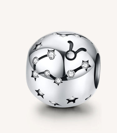 Сребърен талисман „Телец“