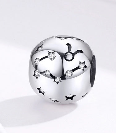 Сребърен талисман „Телец“