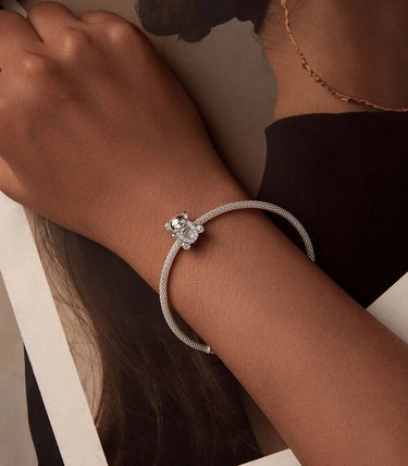 Сребърен талисман (комплект Обичам те) „Ти“