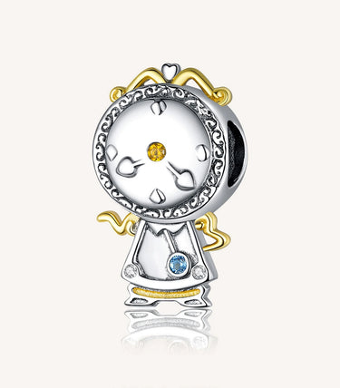 Сребърен талисман „Вълшебен часовник“