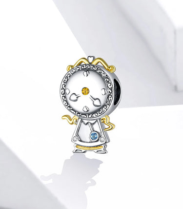 Сребърен талисман „Вълшебен часовник“