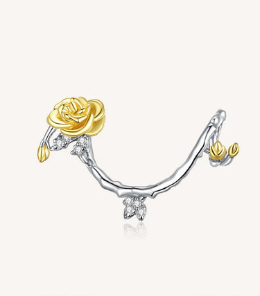 Сребърен талисман „Вълшебни рози“