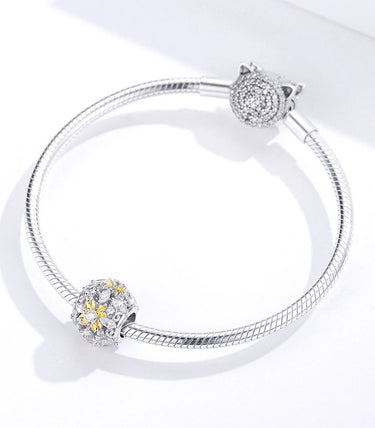 Сребърен талисман „Винаги блестяща!“