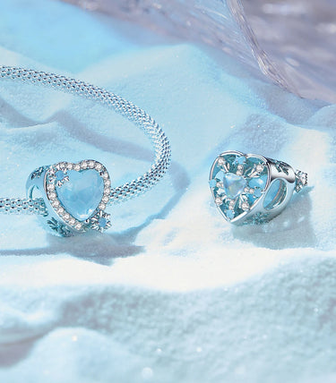 Сребърен талисман „Влюбена в зимата“