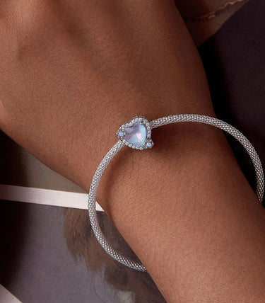 Сребърен талисман „Влюбена в зимата“