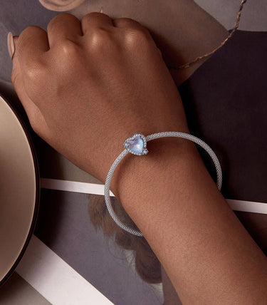 Сребърен талисман „Влюбена в зимата“